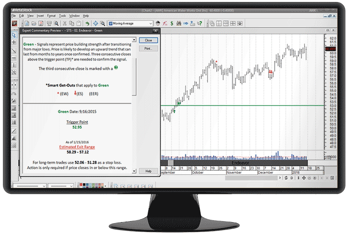 Simplicity Trading Systems' Endeavor monitor image